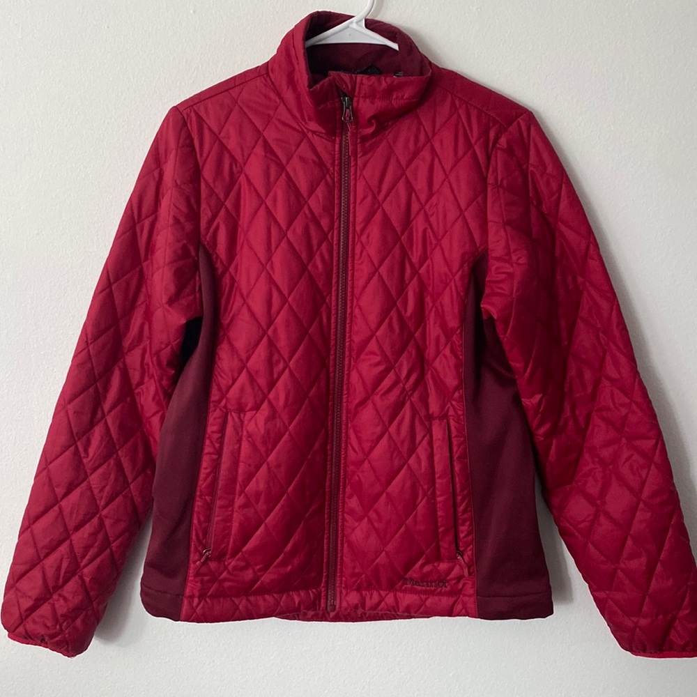 Marmot Kutzbuhel Red Quilted Puffer jacket size Medium